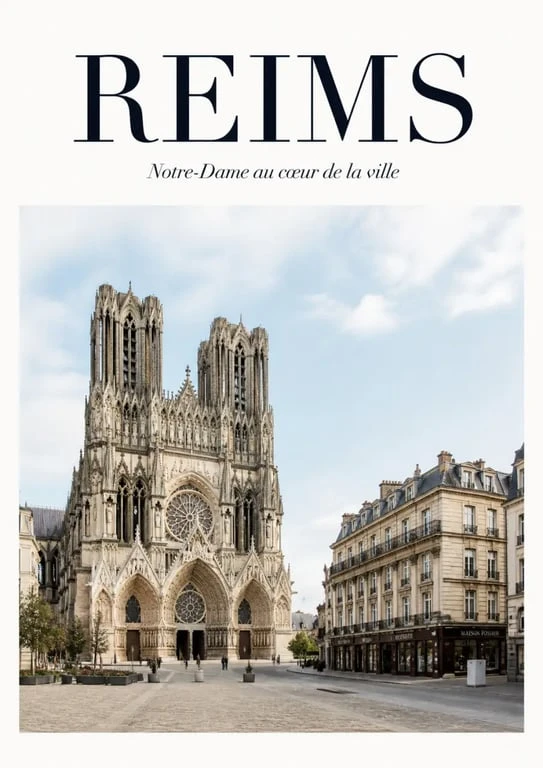 Séjour reims à la cathédrale Notre-Dame de Reims dans le centre historique