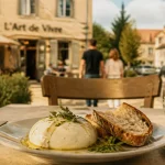 L art de vivre cernay les reims : assiette gastronomique sur terrasse, menu midi < 30€