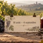 Dates vendanges champagne 2025 : 18 août à 4 septembre
