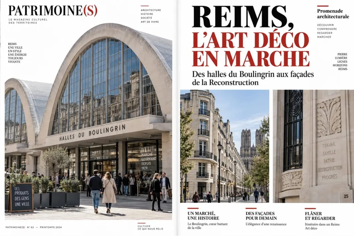 Visiter Reims en un jour à la découverte de l'Art déco