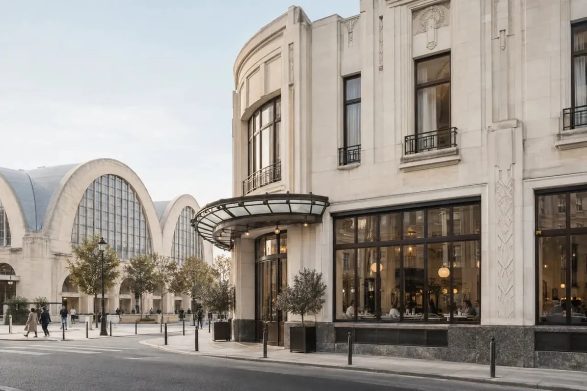 Brasserie Boulingrin restaurant Reims face aux Halles du Boulingrin