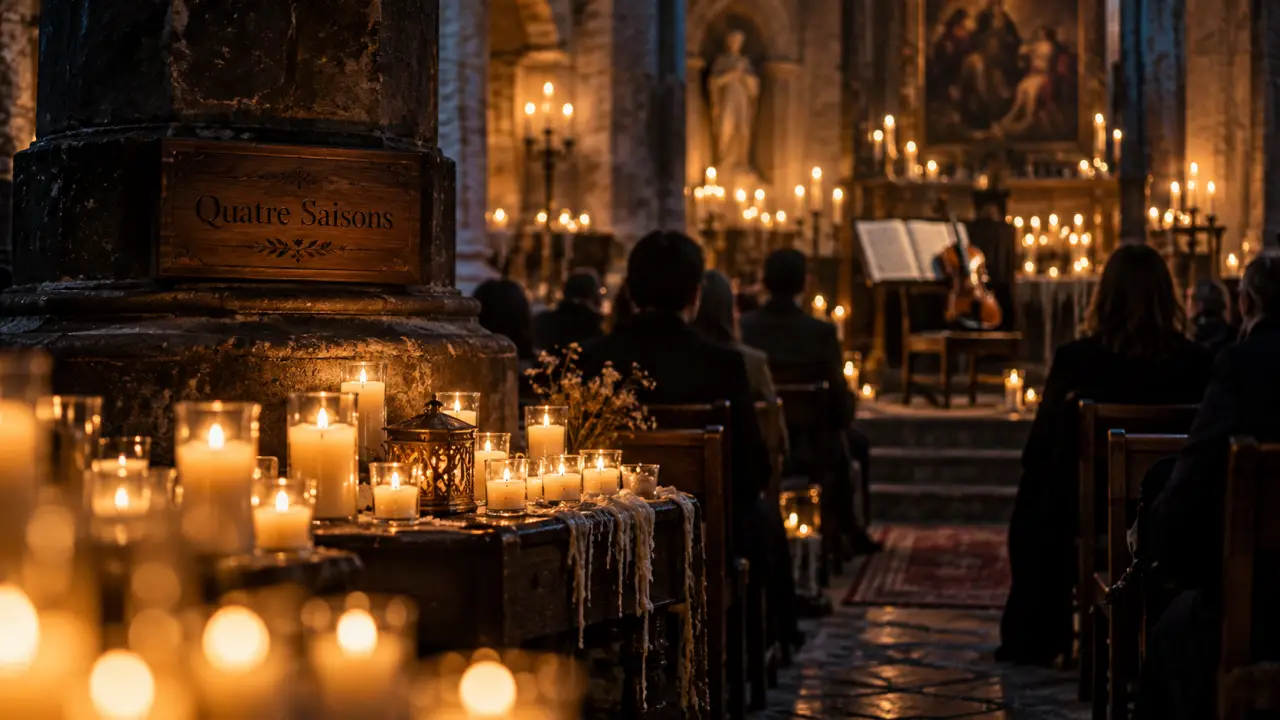 Candlelight revisite les Quatre Saisons de Vivaldi à Reims en janvier