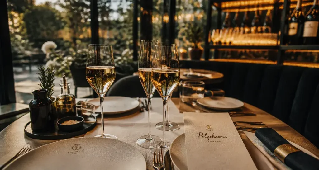 Polychrome à Reims : composez votre accord champagne chez Taittinger