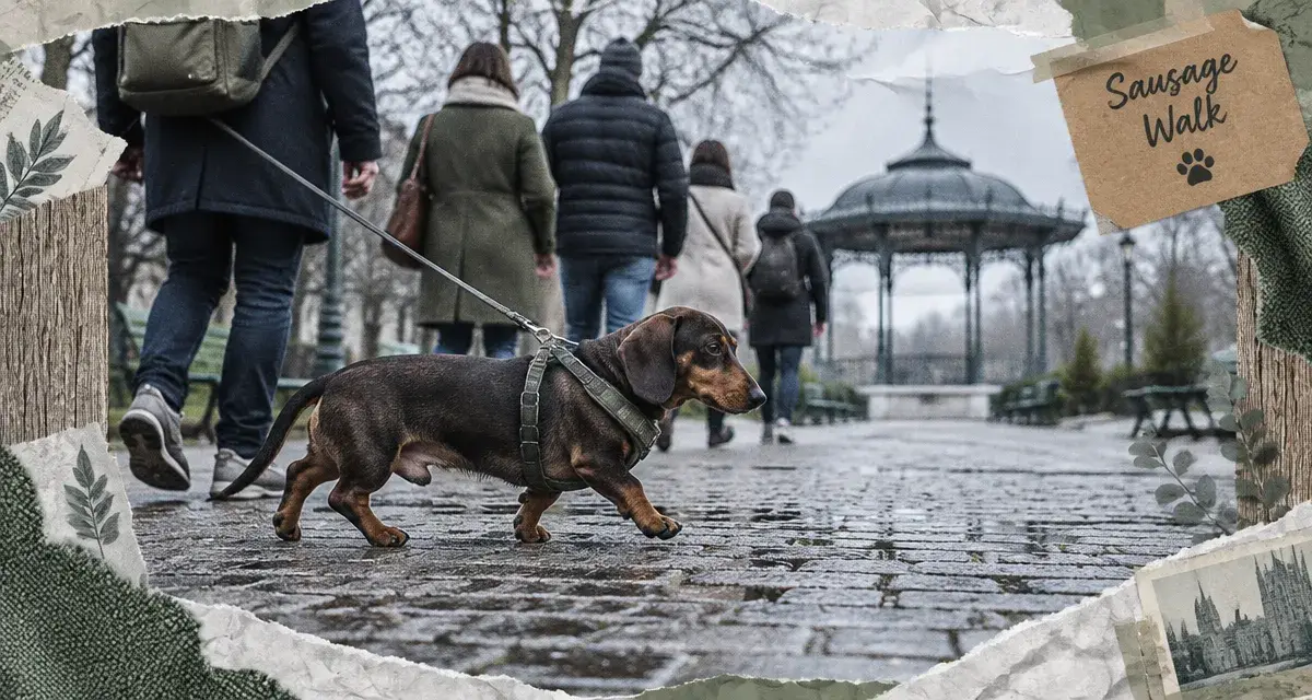 Une première « Sausage Walk » pour les teckels à Reims