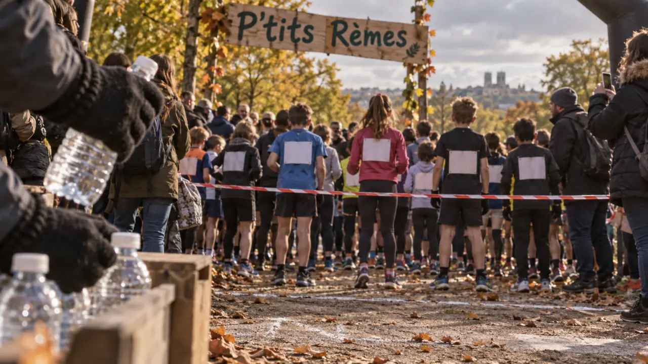 800 jeunes coureurs au départ des P’tits Rèmes au parc de Champagne