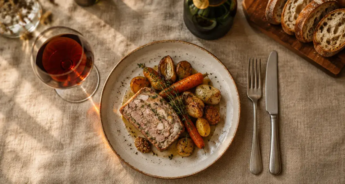 Restaurant l'alambic reims : cuisine champenoise et caveau, vue de table aux saveurs du terroir